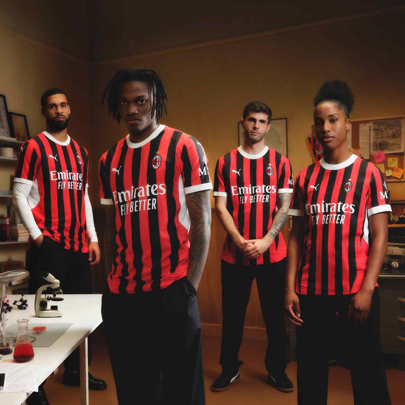 Futbol AC Milan Hombre Puma Mexico